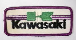 KAWASAKI rectangular Motorcycle jacket patch - £8.37 GBP