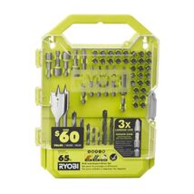 RYOBI Drill and Impact Drive KIT 65-Piece A986501 - $38.71