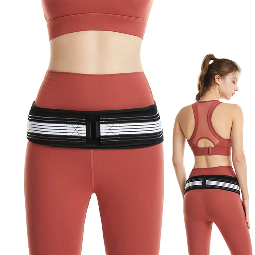 Sacroiliac SI Joint Hip Belt Sciatica Pelvis Lumbar Belt Pain Relief Lower Back  - £82.33 GBP