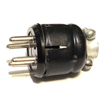 4 (Four) Pin Plug Amphenol Connector Made In Usa / Heater Plug / Ham Radio - £17.28 GBP