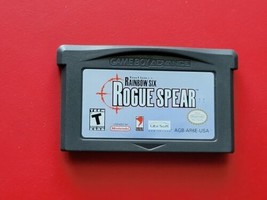 GBA Tom Clancy&#39;s Rainbow Six: Rogue Spear Nintendo Game Boy Advance Authentic - £18.65 GBP