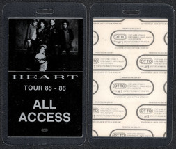 1985/86 Heart Laminated OTTO Laminated All Access Backstage Pass from the.... - £7.71 GBP