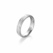 Simple Mens 2/4/6mm Wedding Jewelry Frosted Scrub Rings Rose Gold/Silver Finger  - £7.22 GBP