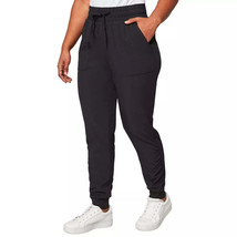 Mondetta Women&#39;s Lined Woven Jogger Pant Size: L, Color: Black - $39.99