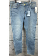 Frame Le Skinny De Jeanne Crop Mid Rise Blue Jeans Size 31 NWT New MSRP ... - $883.83 MXN