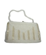 Vintage Richere Japan Beaded Purse Clutch Beige - $645.87 MXN