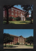 Lot 4 Vintage Postcards Texas Womans University Denton TX Halls - £3.13 GBP