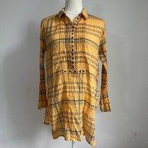 Anthropologie Pilcro and the Letterpress Plaid Lightweight Tunic Mini Dress - £15.14 GBP