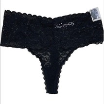 Women&#39;s No Show Mid Rise Thong Gilligan &amp; O&#39;Malley LINGERIE Sz M 8-10  B... - £3.92 GBP