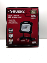 Husky 2000 Lumen Indoor Outdoor Portable LED Work Light 24W 5 ft Cord K4... - £35.96 GBP