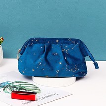 Hot   Moon Flannel Cosmetic Bags Portable Large Capacity Velvet Make Up Storage  - £48.69 GBP