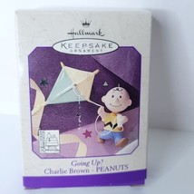 1998 Hallmark Keepsake Ornament Going Up Charlie Brown Peanuts Spring Kite - £14.28 GBP