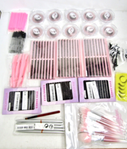 Assorted False Eyelashes, Accessories, Brushes and Nail Care - Large Lot - NEW - $29.65