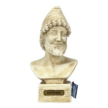 Odysseus Greek King of Ithaca Bust Trojan War Hero Cast Stone Statue Scu... - $38.99