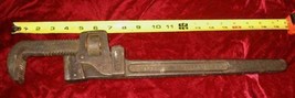 Vintage 18&quot; Trimo Pipe Wrench Pat&#39;d 1889 Trimont USA - £19.95 GBP