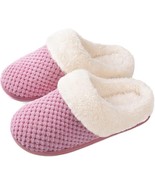 ULTRAIDEAS Women&#39;s Comfy Coral Fleece Slippers with Memory Foam XLarge (... - £14.90 GBP