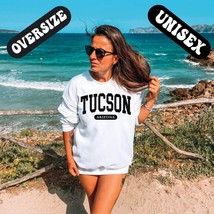 Tucson Sweatshirt,Vintage College University Tucson Arizona Crewneck pullower ,U - £34.79 GBP