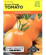 THJAR Tomato Amana Orange Vegetable Seeds Non-Gmo - Lake Valley 12/24 - $6.29