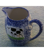 Hand Painted in Italy ceramic pitcher - $20.57 CAD