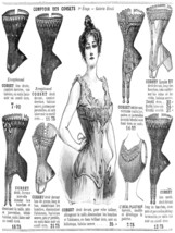 2729 Comptoir des corsets &quot;Font corsets&quot; quality Poster.Fashion Decorative Art. - £12.81 GBP+