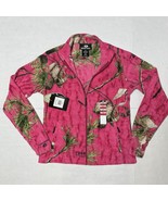 New Women&#39;s MOSSY OAK Country Roots Pink Camo Full Zip-Up Fleece Jacket ... - $563.98 MXN
