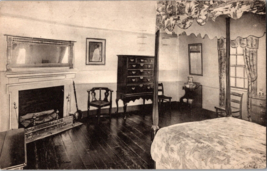 Vtg Postcard,Mt Vernon, VA, The River Room, Home of George Washington PM 1939 - £5.09 GBP