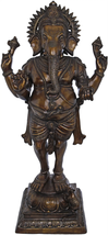51&quot; An Unconventional Image Of Lord Ganesha In Brass | Handmade | Home Decor - £2,963.99 GBP