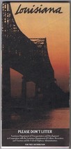 Road Map Louisiana Official 1994 - $11.05 CAD