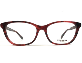 Coach Eyeglasses Frames HC6180 5658 Milky Wine Tortoise Gold Red 54-16-140 - £69.58 GBP
