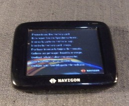 NAVIGON GPS SYSTEM WITH CARRYING CASE WORKING EC 226 - $281.77 MXN