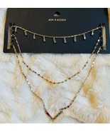 Ava &amp; Aiden Layered Multicolor Rhinestone Choker Necklace ￼ - $451.83 MXN