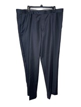 Hart Schaffner Marx Men&#39;s Pants Chicago 100% Wool Striped Cuffed Lined B... - $34.64