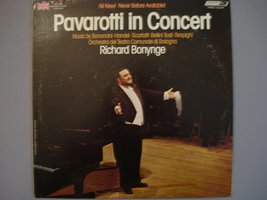 Pavarotti in Concert [Vinyl] Luciano Pavarotti, Tenor; Bonocini, Handel, Scarlat - £15.40 GBP
