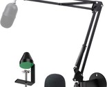 Youshares Razer Seiren Mini Boom Arm Mic Stand With Pop Filter, Mic Wall... - $38.94