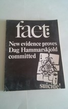 001B Vintage Fact Magazine 1965 Volume 2 Issue 2 Dag Hammarskjold Suicide - $15.99