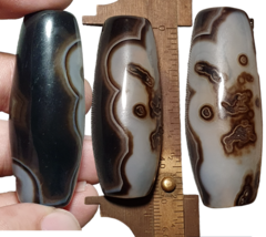 YM 112 Potente Perla di Agata Spiritualista Medio Oriente Raro Modello Y... - $749.57 MXN