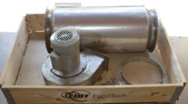 JBT FoodTech 11.75&quot; x 32&quot; Insulated Exhaust Chute w/ Blower 3 Phase 230/... - $427.50