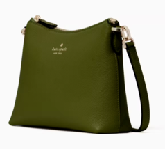 Kate Spade Bailey Crossbody Bag Army Green Leather Military K4651 NWT $299 FS - £82.19 GBP