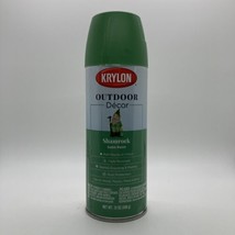 Krylon Outdoor Decor Shamrock Green Satin Spray Paint, Cracked Cap - $26.59