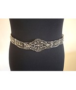 Vintage Armenian Soviet Filigree Link Belt 1980s, Antique Ethnic Belt - $111.66 CAD
