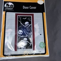 Halloween Themed Door Cover Poster Decoration 30&quot; x 80” inches - Silly Skeletons - £6.57 GBP