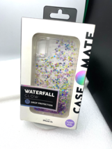 NEW Case-Mate - Iphone XR Case - Glow Waterfall - Iphone 6.1 - Purple Glow - £1.57 GBP