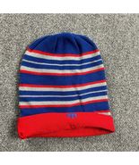 Los Angeles Clippers Beanie Mens OSFA Red Blue Striped Adidas Knit - $26.48 CAD