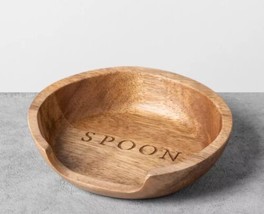 Hearth and Hand with Magnolia Acacia Wood Spoon Rest - Kitchen Utensil H... - £11.62 GBP