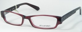 Jk London 8212 Primrose Hill P11 Dark Mauve Eyeglasses Glasses Frame 50-15-140mm - £61.31 GBP