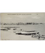 Along the Waterfront South Beach Nantucket, Massachusetts vintage Postcard - £3.08 GBP