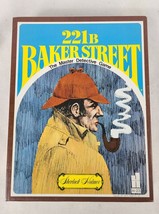 221B Baker Street The Master Detective Game Vintage 1977 Hansen Games - $43.96