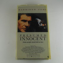 Presumed Innocent (VHS, 1991) Harrison Ford, Raul Julia, Brian Dennehy - £2.34 GBP
