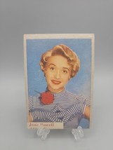 1953 Topps Who-Z-At Star #21 Jane Powell Vintage Trading Card - £8.36 GBP