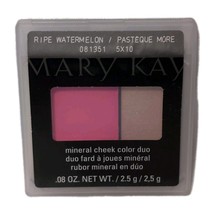 Mary Kay Mineral Cheek Color Duo – Ripe Watermelon 081351 – NEW | Discon... - $214.84 MXN